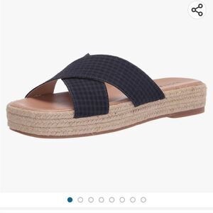 LUCKY Brand Gayte slide on NWOB platform espadrille sandals sz 10M